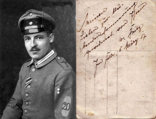 Fitz Schindler 1917-03-05 Feldfliegerabteilung 20