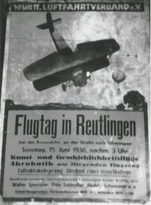 Reutlingen 1930 Plakat (S 100 Nr_11 495)
