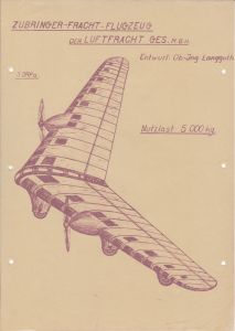 Langguth Zubringer-Fracht-Flugzeug Nutzlast 5.000 kg