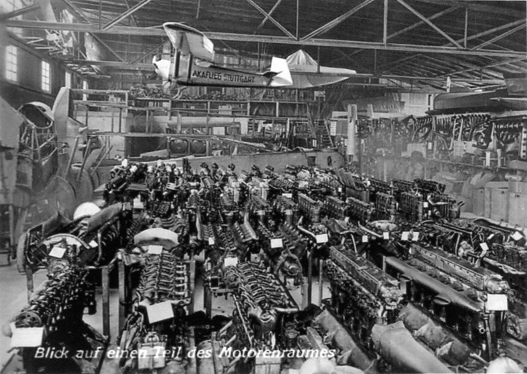 4 Böblingen Deutsches Luftfahrt-Museum innen 2_Motorenraum
