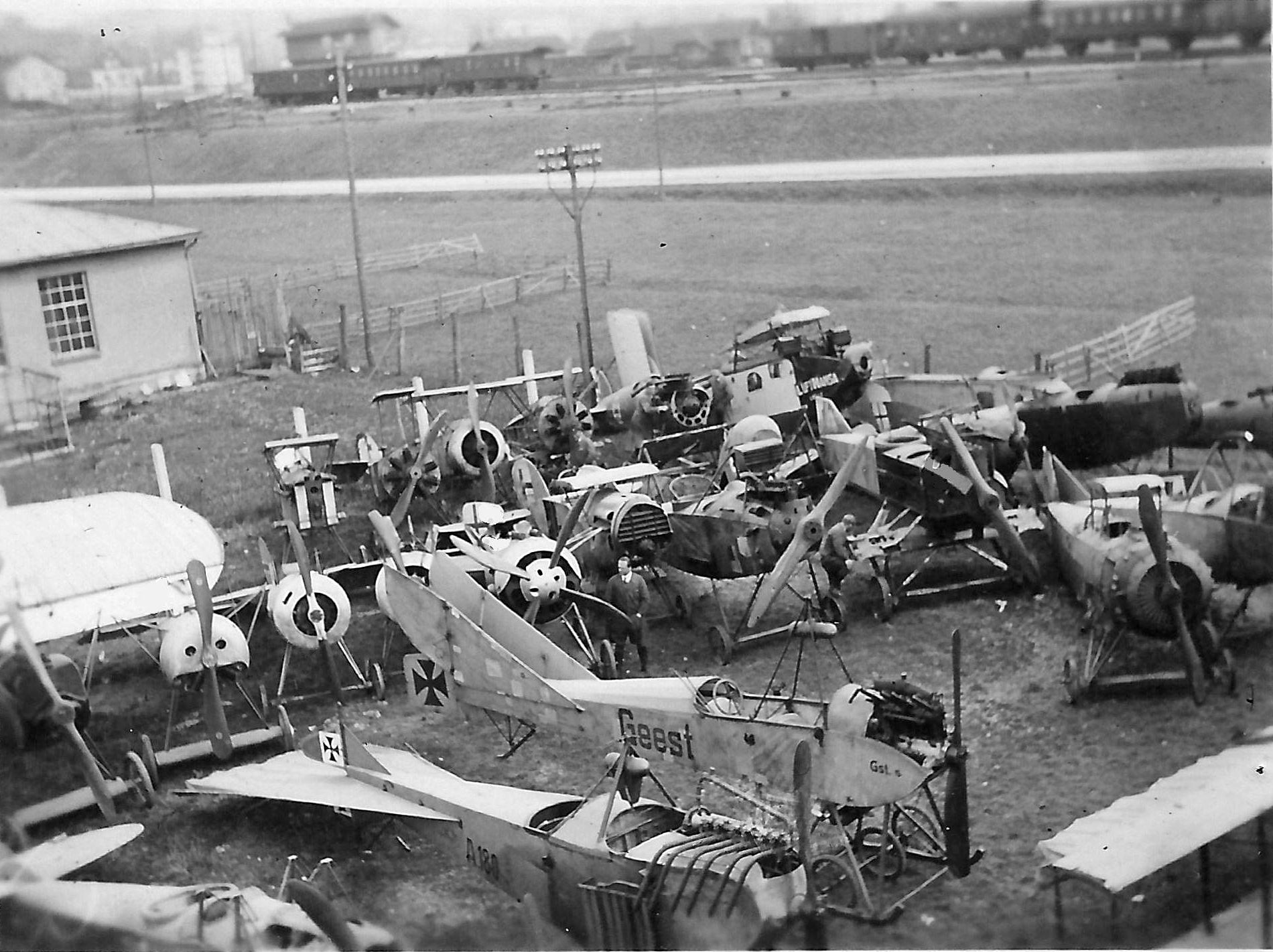 Böblingen Deutsches Luftfahrt-Museum Abtransport Berlin 1935-04-17 1